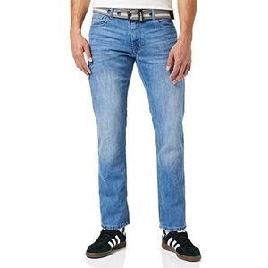 Enzo Skinny jeans voor heren, blauw gewassen
