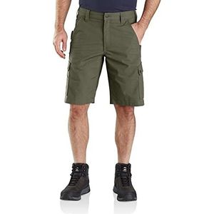 Carhartt Rugged Flex Relaxed Fit Ripstop Cargo Work Shorts Werkshorts voor heren, Basil