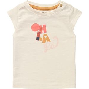Noppies Baby Ambon Baby Meisjes Korte Mouw T-Shirt - P331, 56, Wit antiek - P331