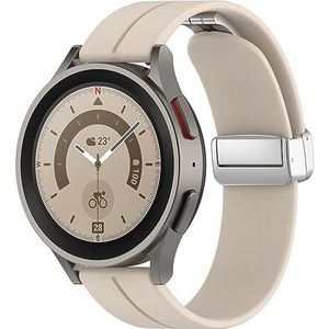 Tyogeephy Silicone Bracelet Compatible pour Galaxy Watch 6, 20mm Bracelet de Remplacement Réglable pour Galaxy Watch 6 classic/Watch 5/ Watch 5 pro/Watch 4/Watch 4 classic/watch 3 41mm/watch Active 2,