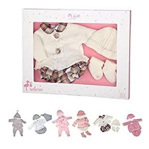 MUÑECAS ARIAS, S.L - Kleding Reborn 45 cm verschillende modellen 6037 POUES Arias accessoires, meerkleurig (6146037)
