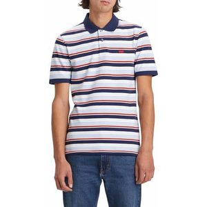 Levi's Poloshirt Streep Blauw - Heren