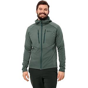 Jack Wolfskin Alpgrat Pro Ins Fz M Fleecejack voor heren, Groen