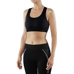 FALKE Madison Low Sport beha, functionele beha, zwart, wit, vele andere kleuren, ademende sportbeha, zeer elastisch, voor kleine tot middelgrote lagen, strijkvrij, 1 stuk, zwart (3000), S, zwart (3000)