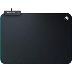 Roccat Sense Aimo Gaming Muismat, Rubberen Onderkant, 350 mm x 250 mm x 3,5 mm, Zwart