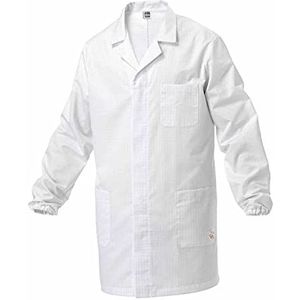 Siggi antistatische blouse 25Ca0452 wit, heren, XXL