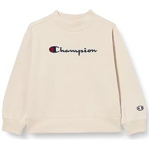 Champion Legacy American Classics G - Ultralight Powerblend Fleece Boxy Crewneck Sweatshirt voor meisjes, Argento grijs