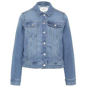 s.Oliver 2161370 Jeansjack voor dames, Blauw, 44