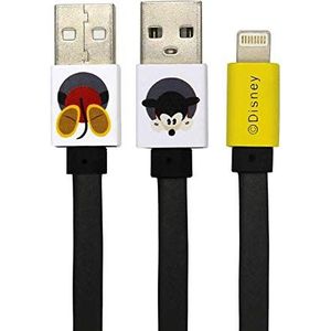Disney USB-kabel Mickey Body compatibel met iPhone