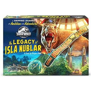 Funko Games: Jurassic World - The Legacy of Isla Nebular | Améliorez votre île et rencontrez des personnages emblématiques dans 12 aventures différentes | Jeu de société de stratégie | Pour 2 à 4