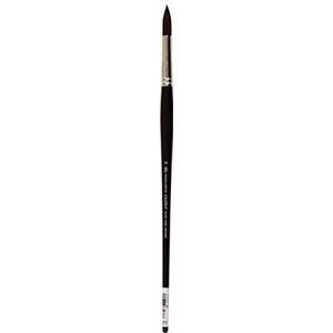Winsor & Newton Galeria 5730016 acrylkwast van synthetische vezels voor optimale controle voor dikkere schildertoepassingen, lange steel, ronde kwast nr. 16, 8,5 mm