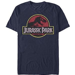 Jurassic Park Logo T-Shirt Homme - Bleu - Taille XL