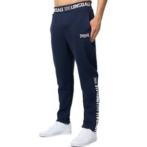 Lonsdale Riverston joggingbroek voor heren, Diep blauw/wit