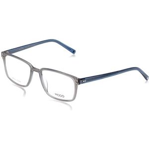 MODO & ECO 6604 zonnebril voor heren, Zilver IJsblauw
