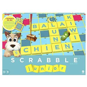 Mattel Games - Y9668 - Mattel Scrabble Junior - Gezelschapsspel voor kinderen vanaf 6 jaar