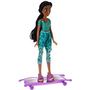 Disney - Prinsessen Dagelijks avontuur - Jasmine en haar magische tapijt - met draaiende wielen - vanaf 3 jaar, F3379EU6, meerkleurig