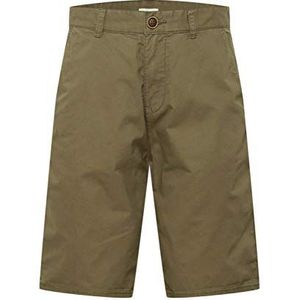 edc by Esprit 991CC2C303 Shorts, 355/DARK kaki, 30 heren, Groen