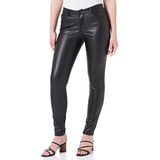 ICHI Ihcomano dames Pa casual broek, 194008/zwart, 42, 194008 / zwart