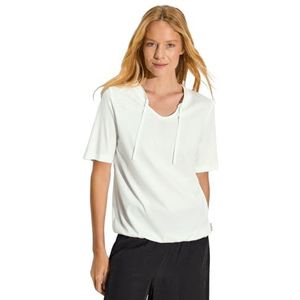 Cecil B321771 Tuniek T-shirt voor dames, Vanilla Wit