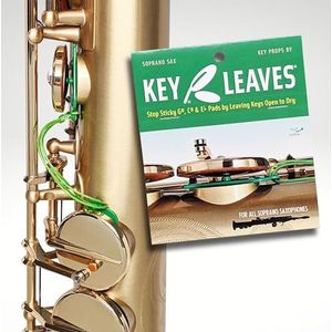 Key Leaves klepwig saxofoon voor sopraansaxofoon