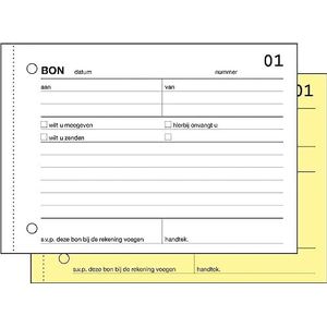 SIGEL Expres 40250 Bonboekje leveringsbonnen DIN A6 dwars, 50 vellen