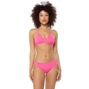 Hurley Revo Cheeky Hipster Bikinibroek voor dames, Roze Goyave