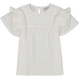 Garcia T-shirt à manches courtes pour fille, Blanc cassé., 116