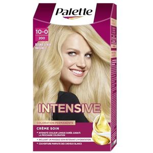 Schwarzkopf - palet – permanente haarkleur – stralend haarcrème – dekt 100% van het witte haar – houdt 8 weken – lichtblond natuur 200