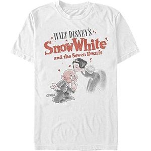Disney Unisex Snow White-Sweet Kiss Organic, wit, XXL, Weiss