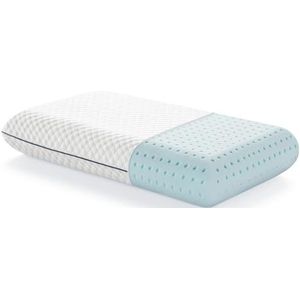 Weekender Gel Memory Foam kussen, 1 verpakking King Size geventileerd, wasbare hoes, wit