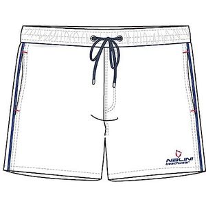 Nalini Swimming Boxers Homme, Blanc, XXL