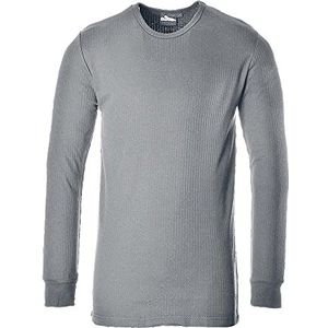 Portwest Thermoshirt met lange mouwen, kleur: Grijs, maat: L, B123GRRL, grijs, L