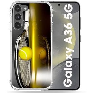 Cokitec Coque Renforcée pour Samsung Galaxy A36 5G Sport Tennis Reflet