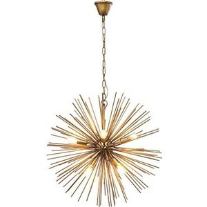 Kare Design hanglamp Beam Brass Armature baldakijn: metaal gelakt staal, goud, 72 x 72 x 72 cm