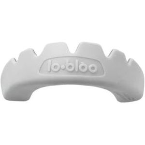 lobloo Slick Professional Mouthguard bescherming met dubbele dichtheid voor hoogcontactsporten zoals MMA, hockey, voetbal, rugby. Medium 10-13 jaar, ivoor