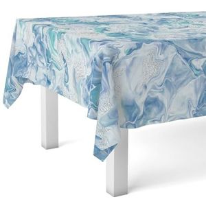 Martina Home Tafelzeil GENIL blauw 260x140cm