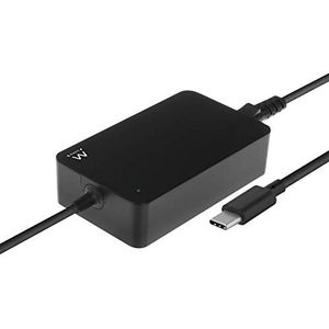 Ewent EW3980 Interieur zwarte oplader voor mobiele apparatuur - Opladers voor mobiele telefoons (binnen, netvoeding, 20,3 V, 3 m, zwart)