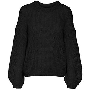 Vero Moda Vmada Ls Ronde Hals Ga Noos Sweater Dames, zwart.