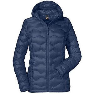 Schöffel Kashgar2 Lichte warme donsjas voor dames, winterjas, comfortabele en ademende winterjas voor skitochten, Indigo blauw