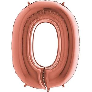 Grabo Midiloon 142300RG-P Nr. 0 Mini-pakket, lengte 35,6 cm, kleur roségoud, één maat