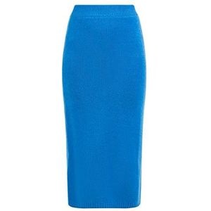 ESHA Jupe en tricot pour femme, bleu, XL-XXL