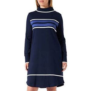 Armor Lux Rolkraag, casual jurk voor dames, Seal/Lapisla/Milk