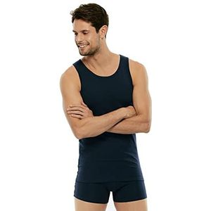 LVB Stretch Cotton heren tanktop, blauw (Blu 007)