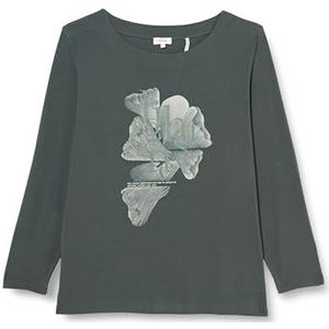 s.Oliver Dames T-shirt met lange mouwen, Groen 7210