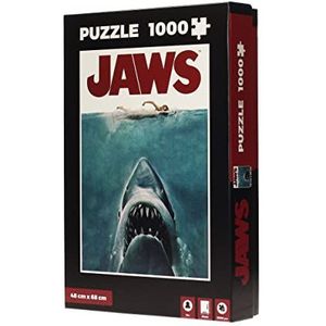 SD TOYS Jaws Tiburon 1000 stukjes De tanden van de zee, puzzel voor volwassenen, voor kinderen vanaf 14 jaar, 45 x 66 cm, SDTUNI22386, meerkleurig, eenheidsmaat