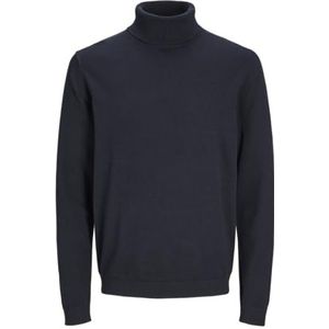 JACK & JONES Jjebasic Pull en tricot à col roulé Noos pour homme, Blazer bleu marine., XL