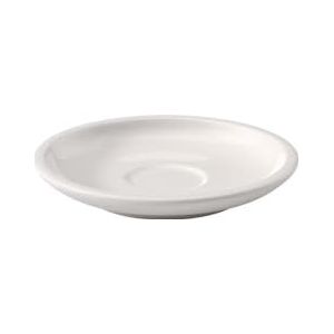 Villeroy & Boch Artesano Originele onderzetter voor mokka/espressokopje, 12 cm, premium porselein, wit