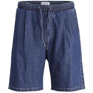 JACK & JONES Jjitony Jjjoey Wi 075 Sn Shorts voor heren, Denim blauw