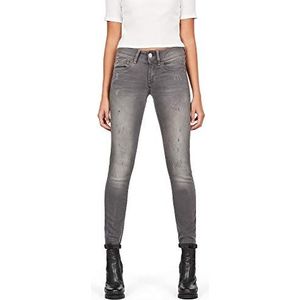 G-STAR RAW Lynn skinny jeans voor dames, grijs, 23W / 32L