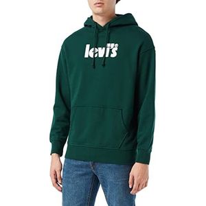 Levi's Relaxed Graphic Po Core Poster Hoodie P Heren Capuchontrui, Poster Core Hoodie Ponderosa Pine